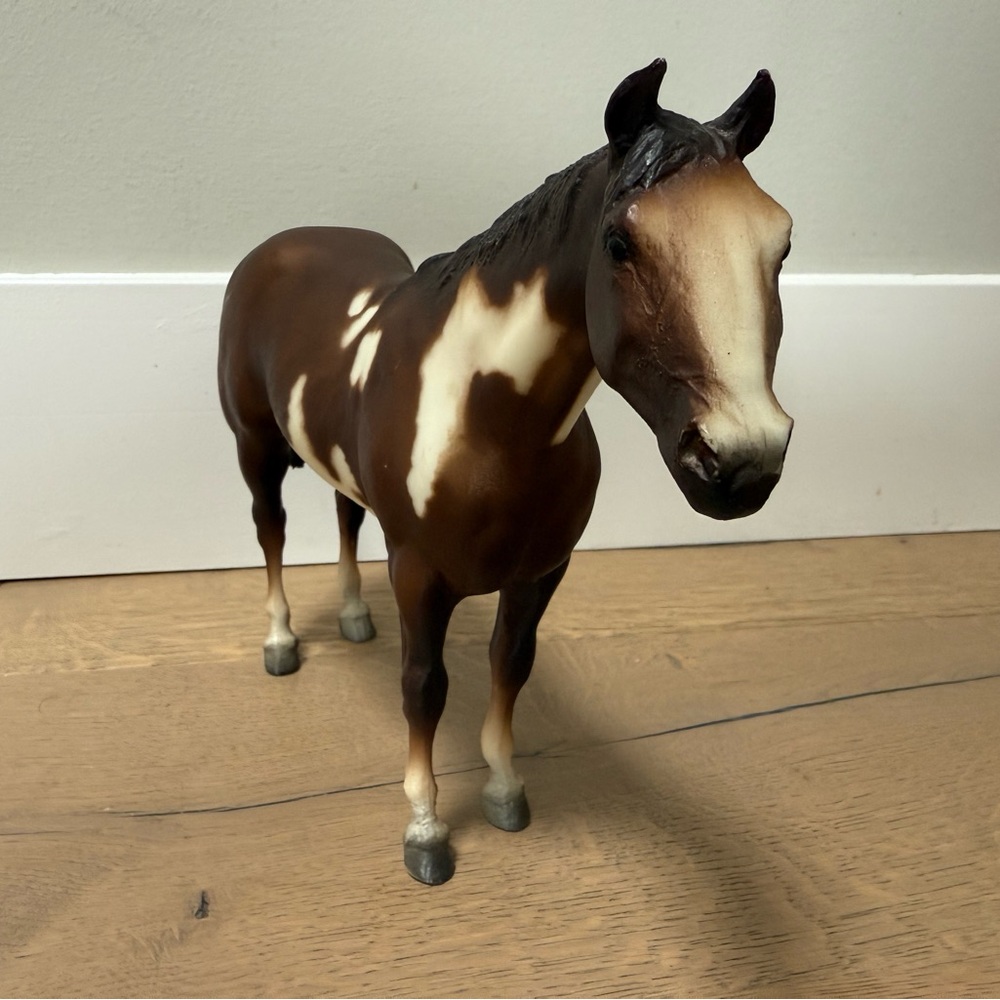 Breyer Traditional Series Model #88 Chestnut Overo Paint using Stud Spider Mold - Picture 3 of 7